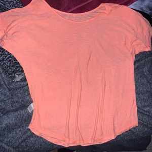 neon cold shoulder top, size medium. Only worn a few times, in great condition